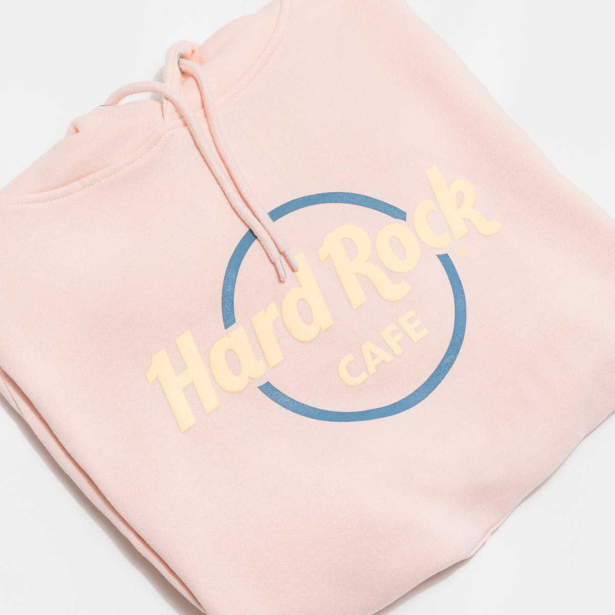 HR Uni Puff Logo Hoodie Soft Pink image number 2
