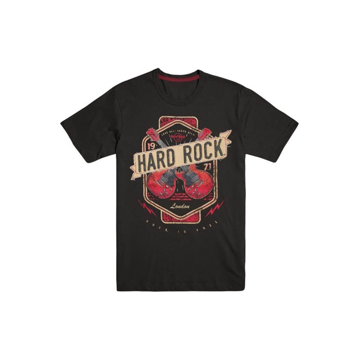 Men's Twin Guitar Applique Tee image number 2