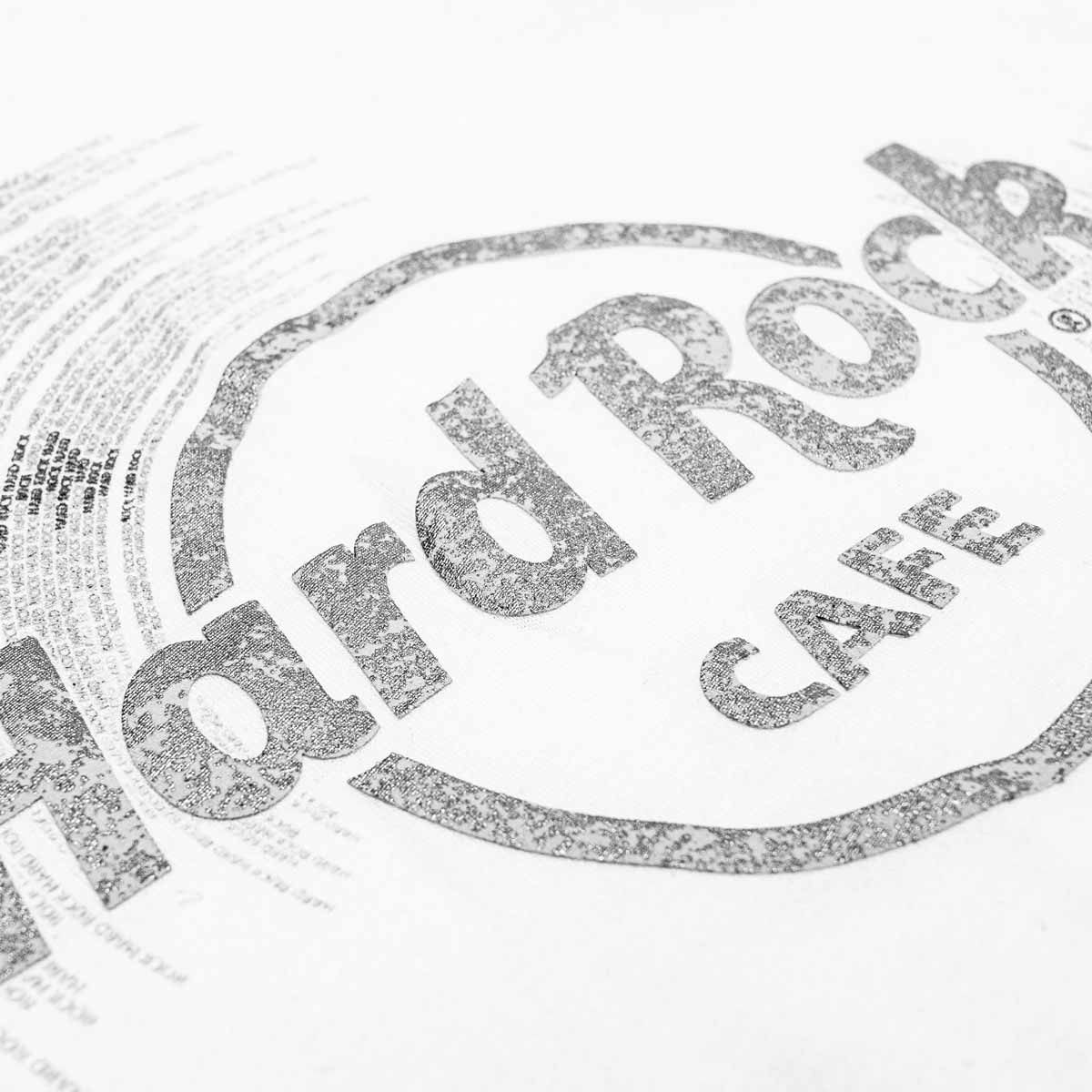 Women's Vinyl Logo Shortsleeve Crewneck Tee in White image number 2