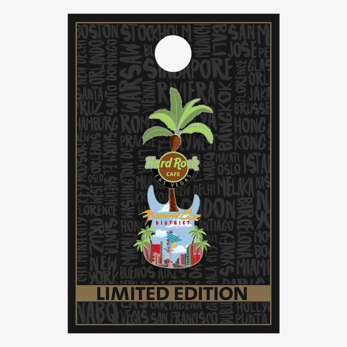 Limited Edition Fremont East District Guitar 2025 Pin image number 2