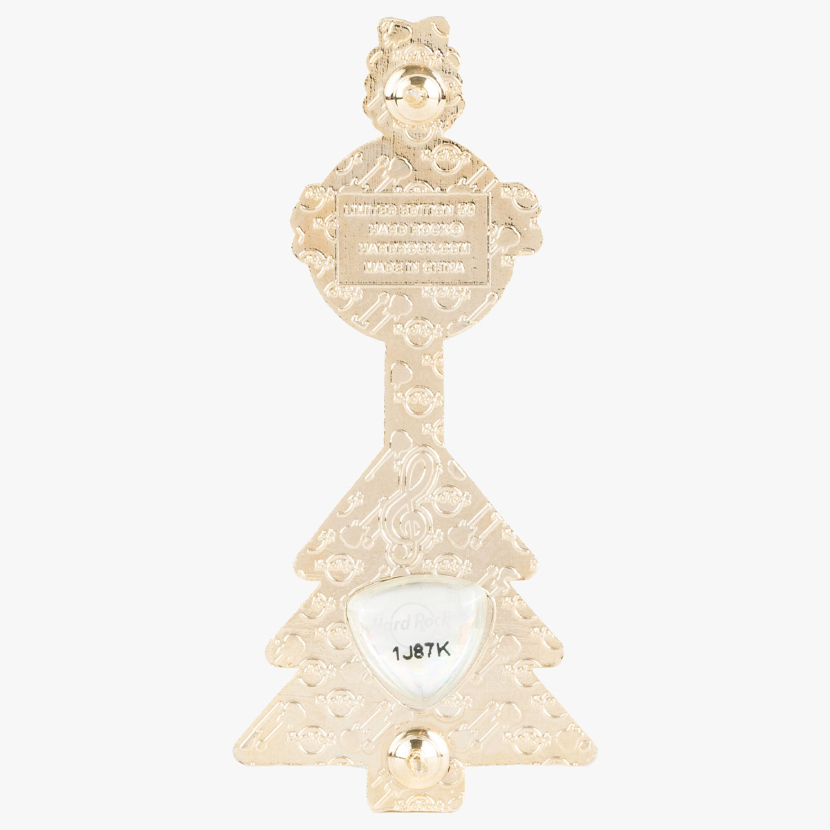 Limited Edition Pin Christmas Tree Guitar image number 3