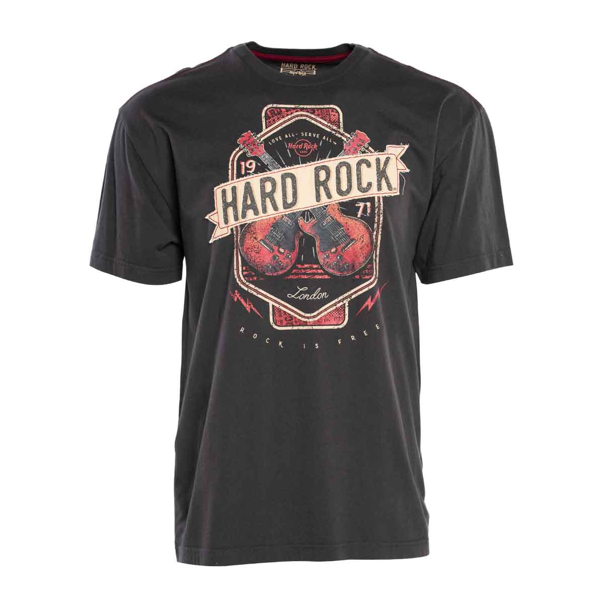 Men's Twin Guitar Applique Tee image number 3