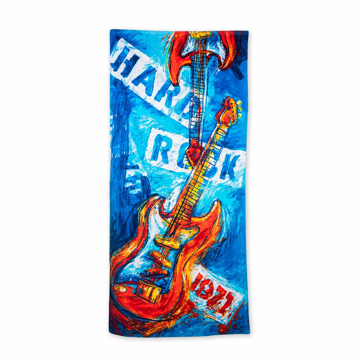 1971 Guitar Beach Towel image number 1
