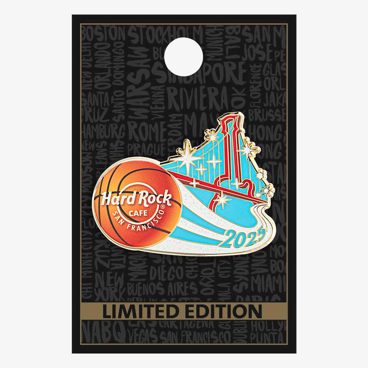 Limited Edition San Francisco All Star Ball 2025 Pin image number 2
