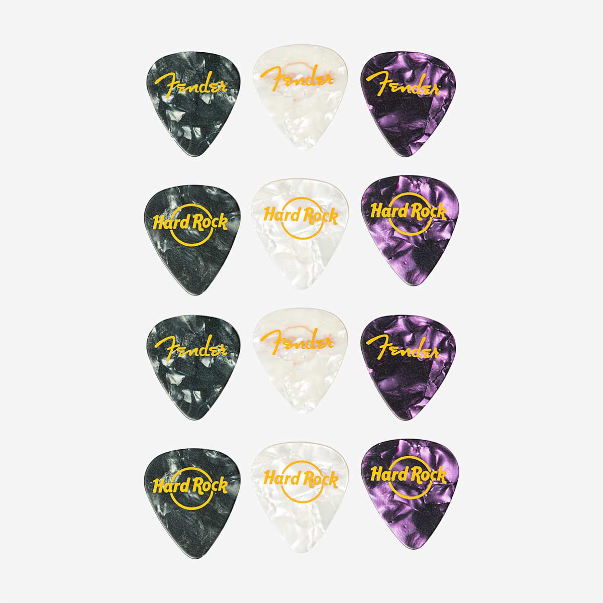 Fender x Hard Rock 12pk Guitar Pick Tin Case image number 3