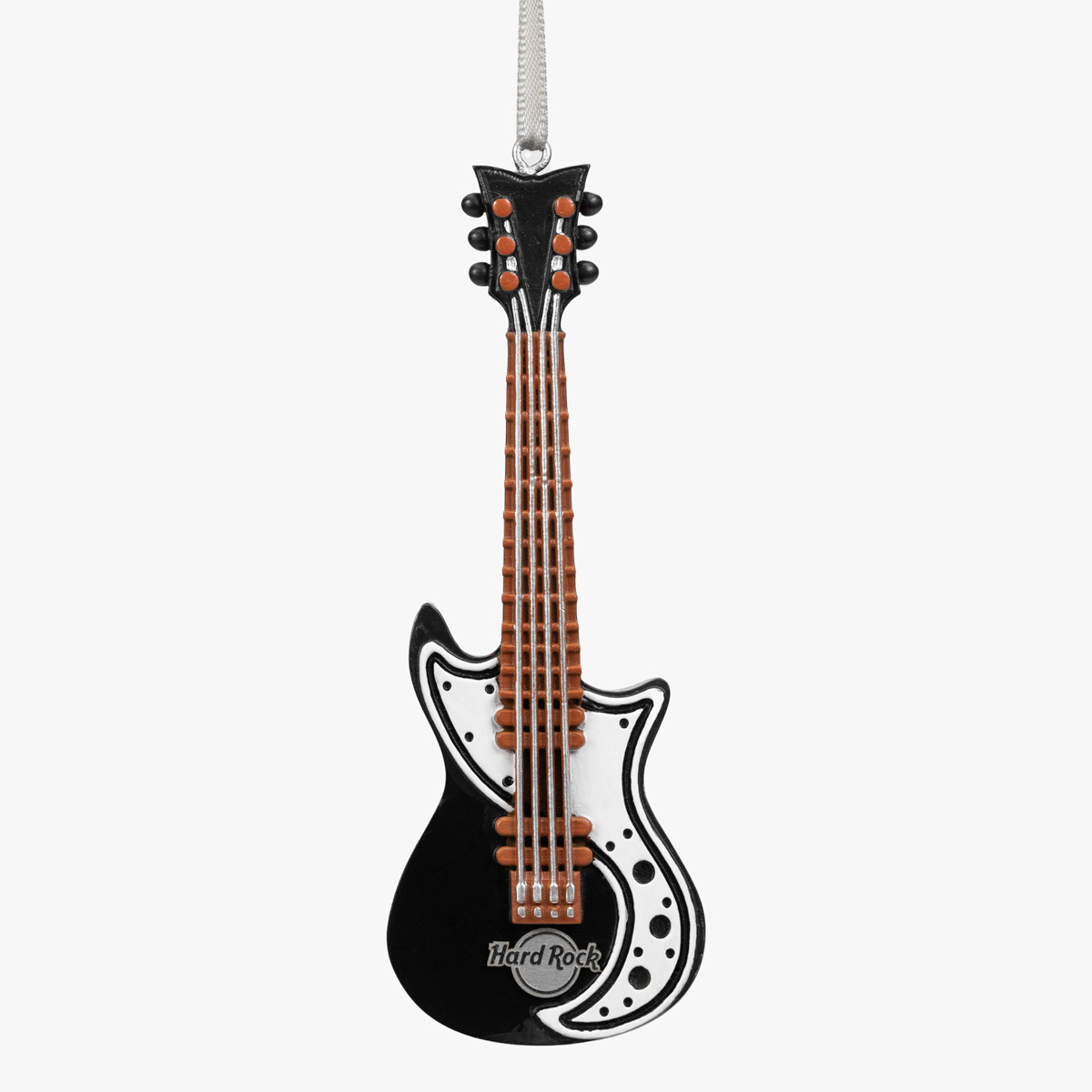 Hard Rock Guitar Ornament Set in Black and Gold image number 4