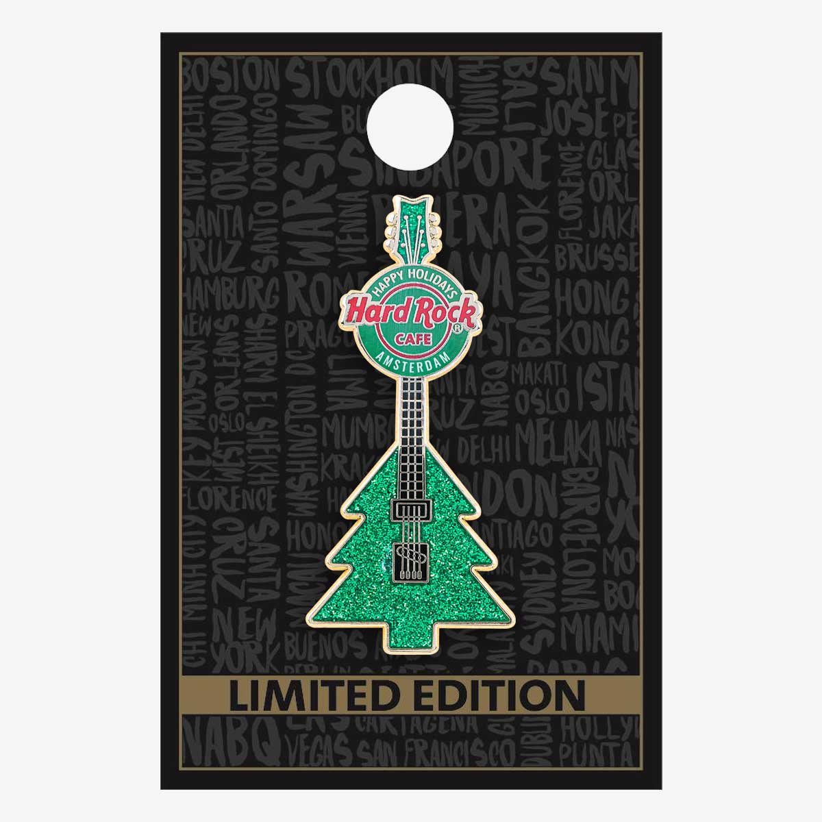 Limited Edition Pin Christmas Tree Guitar image number 2