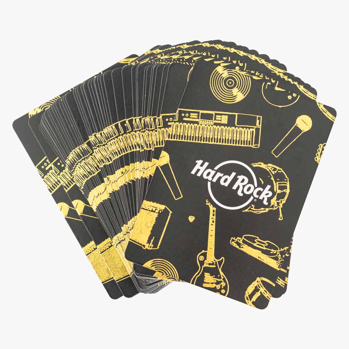 Metallic Gold Foil Tin Poker Set image number 3