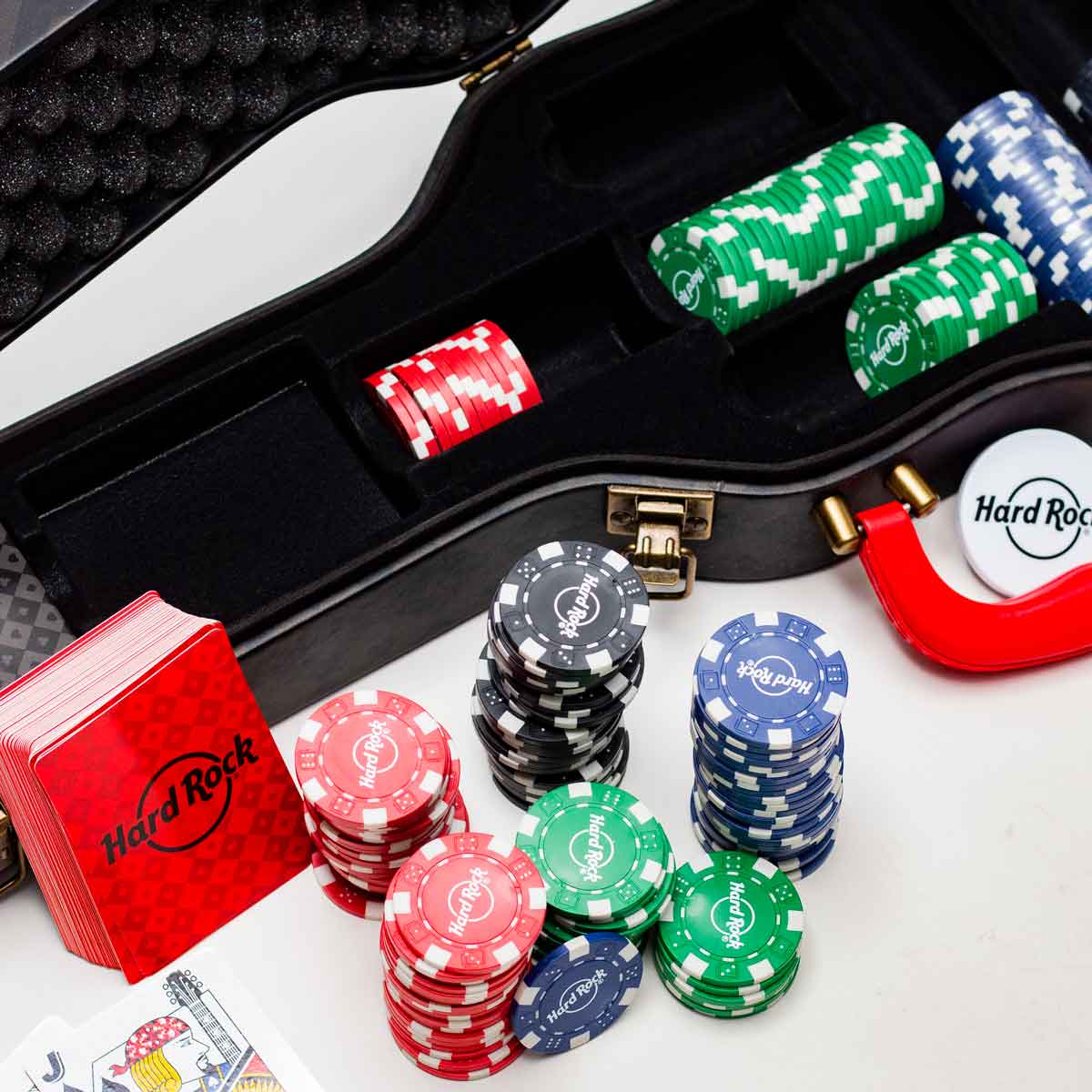 Guitar Case Poker Set image number 3