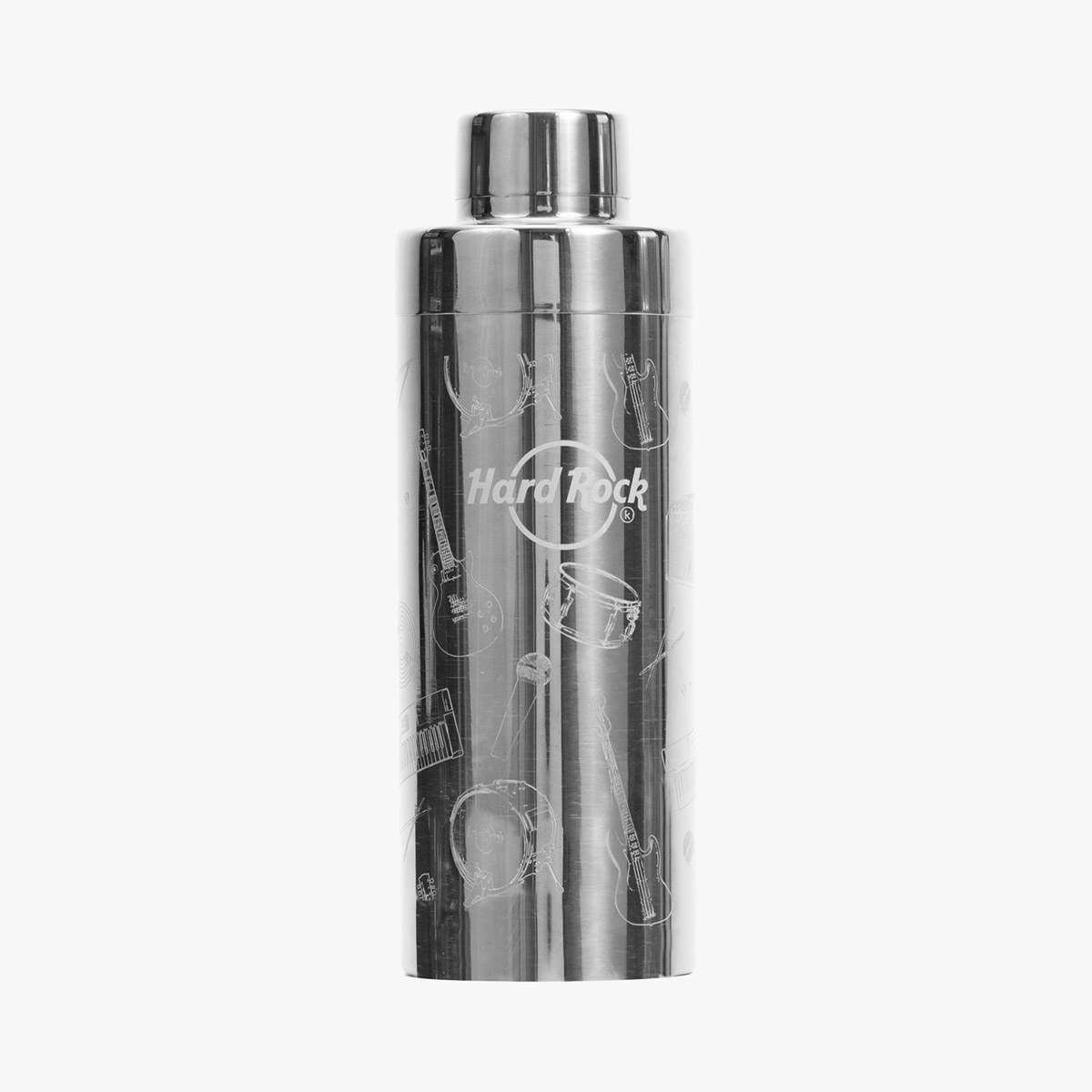 Metallic Cocktail Shaker set in Silver Stainless Steel image number 1