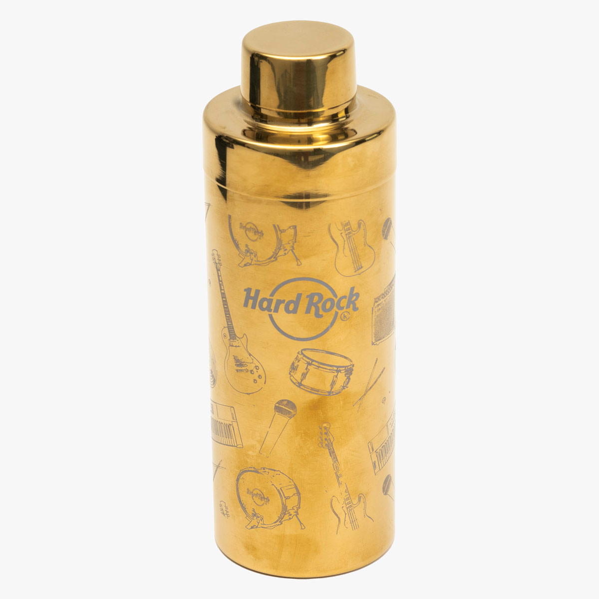 Metallic Cocktail Shaker set in Gold Stainless Steel image number 2