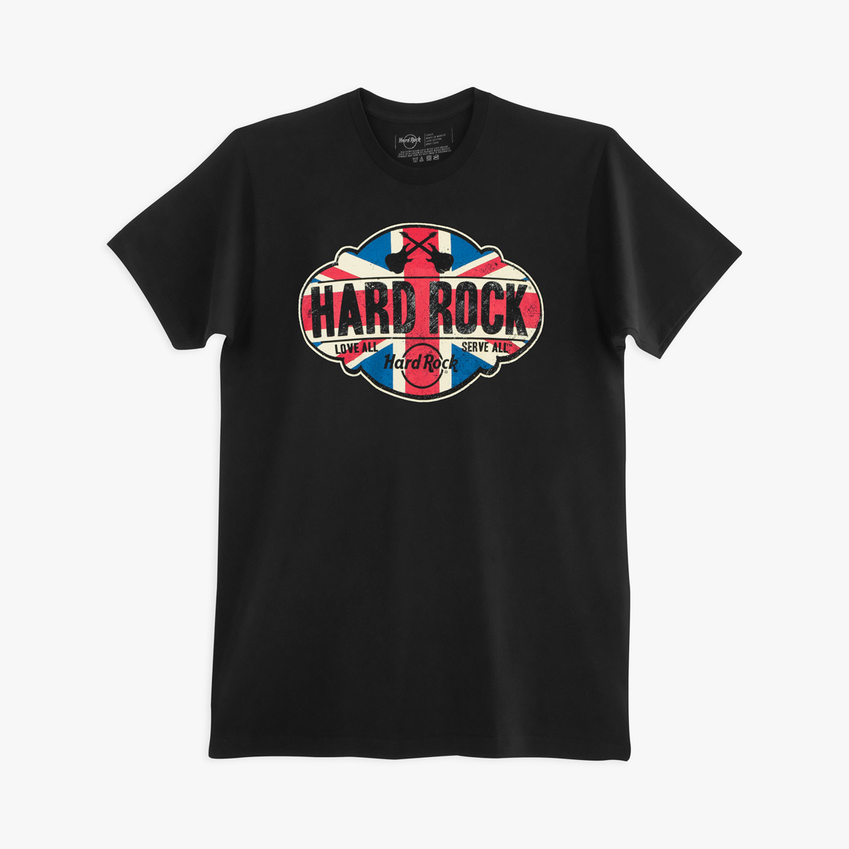 Men's Vintage UK Flag Badge Tee image number 1