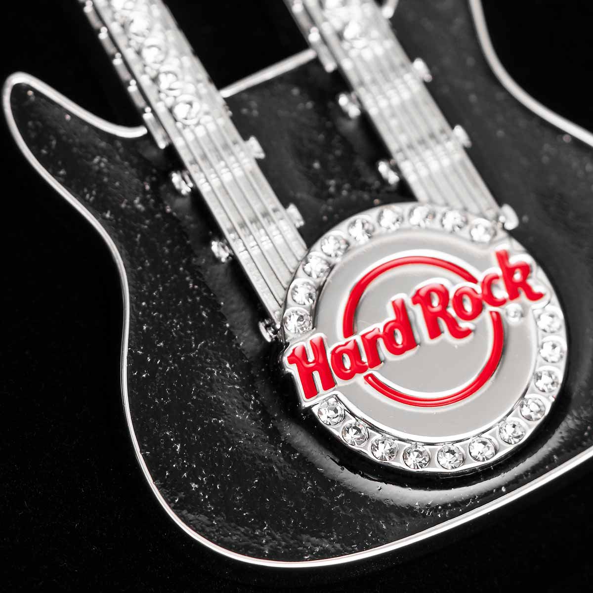 Guitar Ornament Silver Plated image number 5