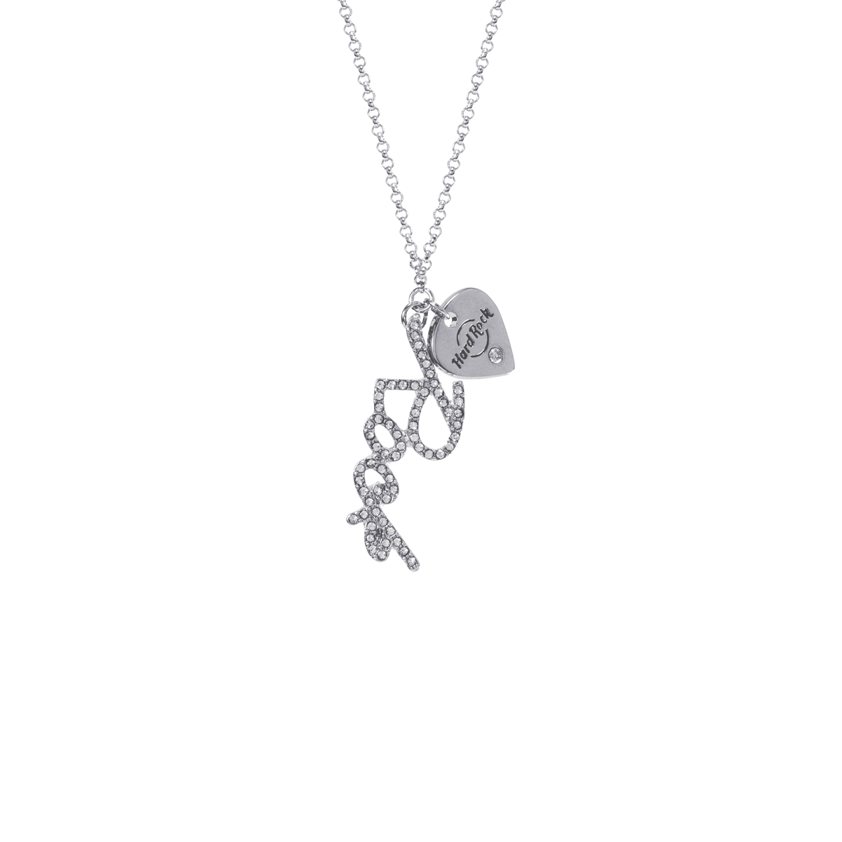 Rock Guitar Pick Necklace image number 1