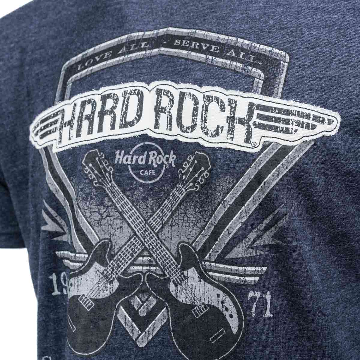 Men's Diamond Crossed Guitars Tee image number 2