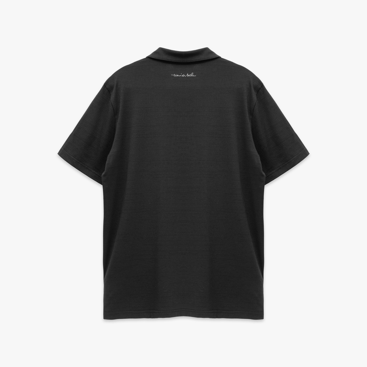 Adult Fit Hard Rock BET x Travis Mathew Heater Polo in Black image number 3