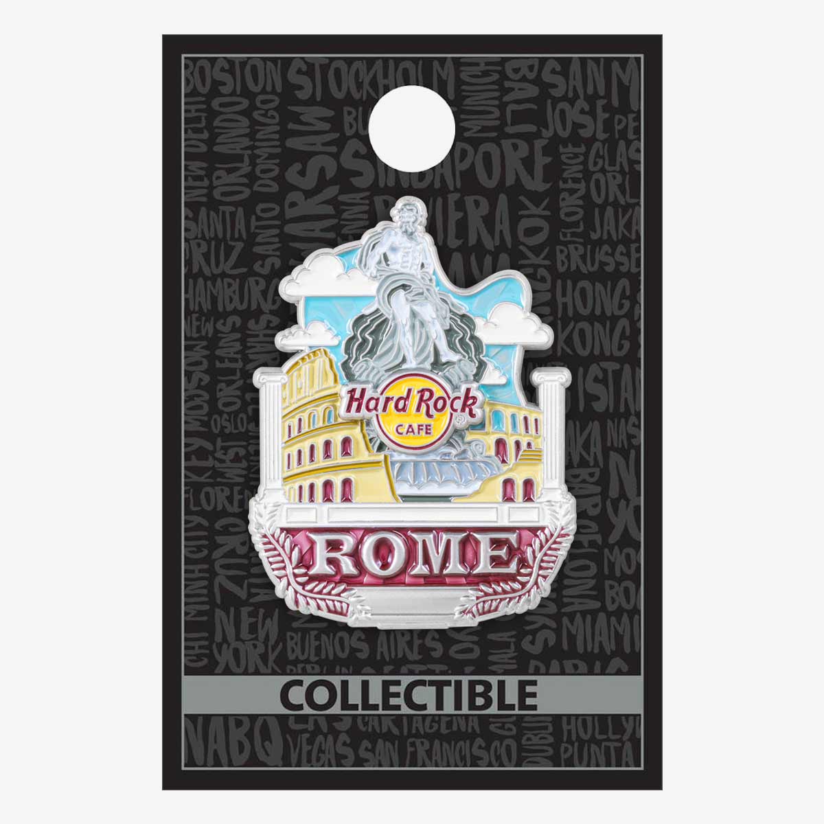 Collectible 3D Core City Guitar Pin image number 2