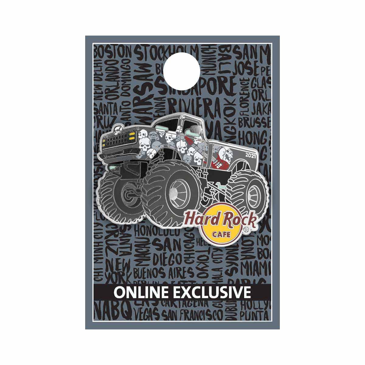 Monster Truck Series Skulls Pin image number 2