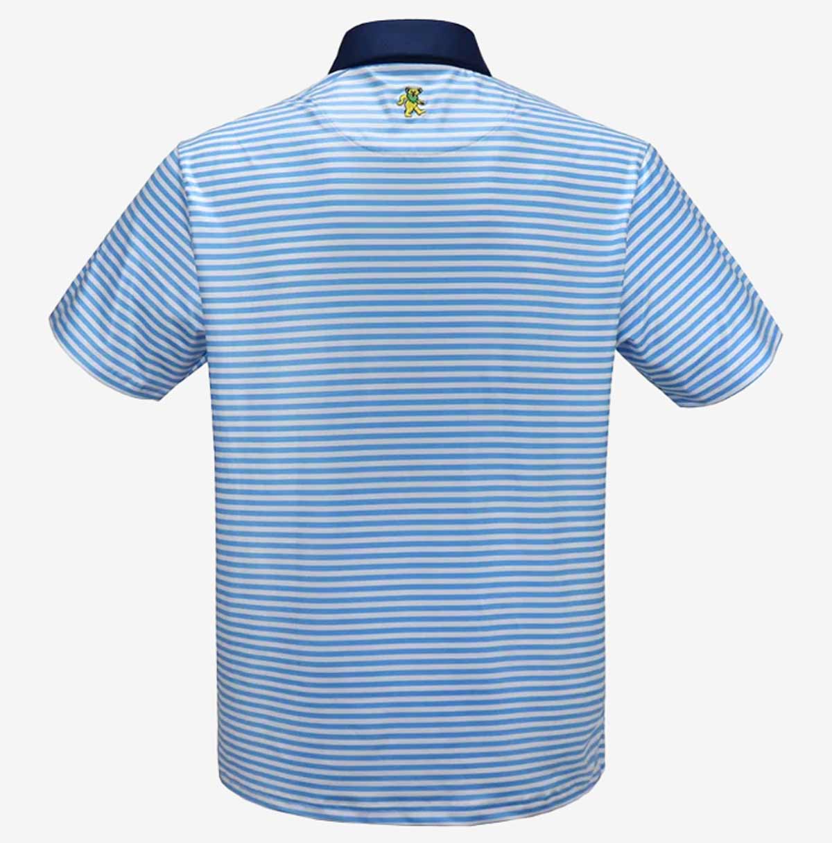 Grateful Dead Bear Performance Polo in Blue image number 2