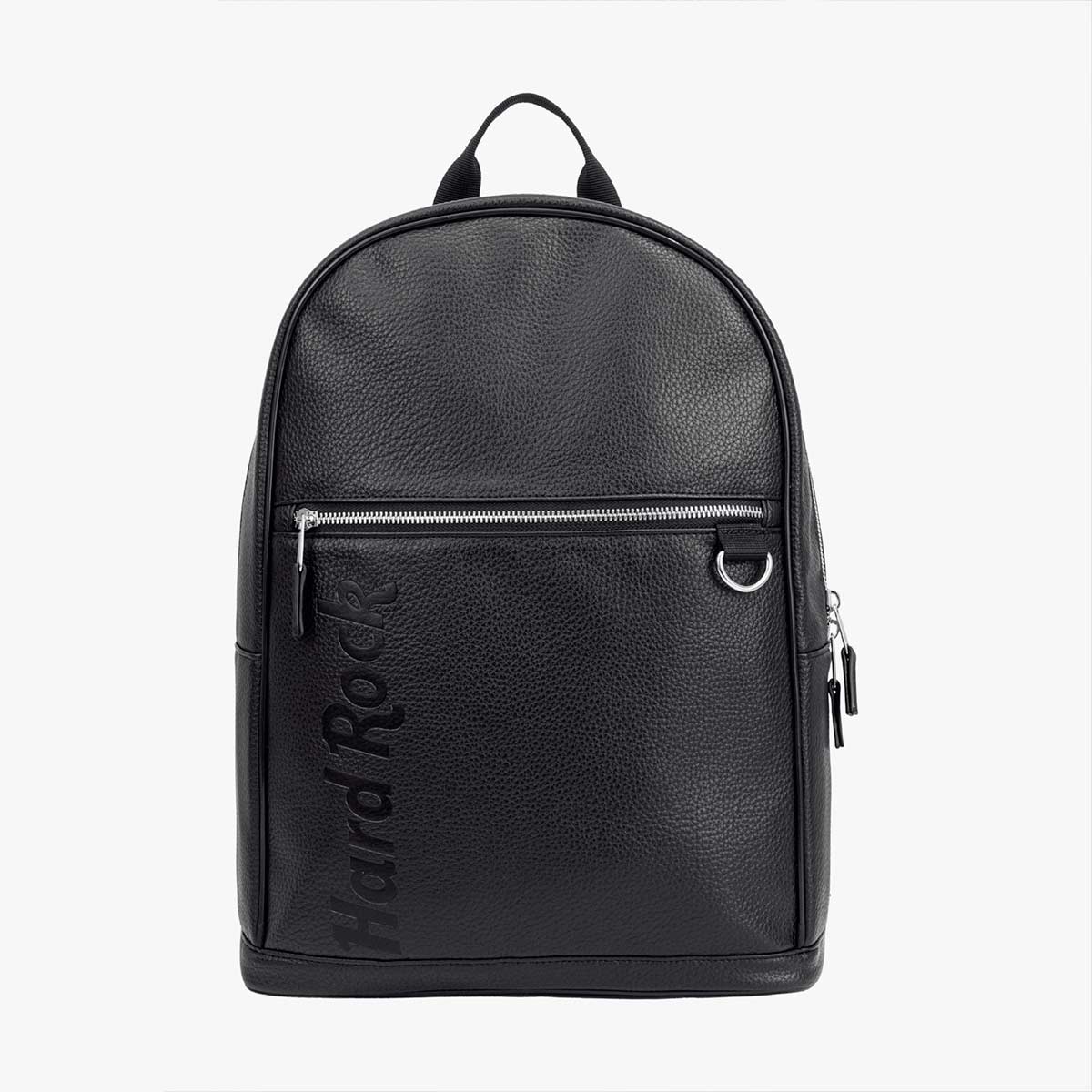 Black Pebbled Backpack image number 3