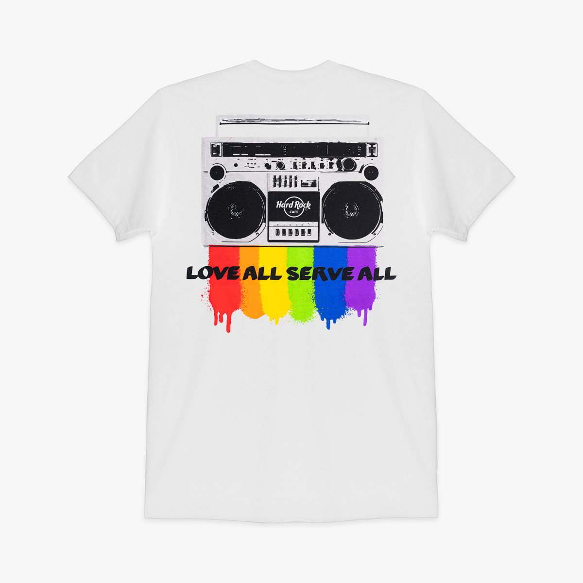 Retro Boombox Radio Design Adult Fit Crewneck Tee image number 1