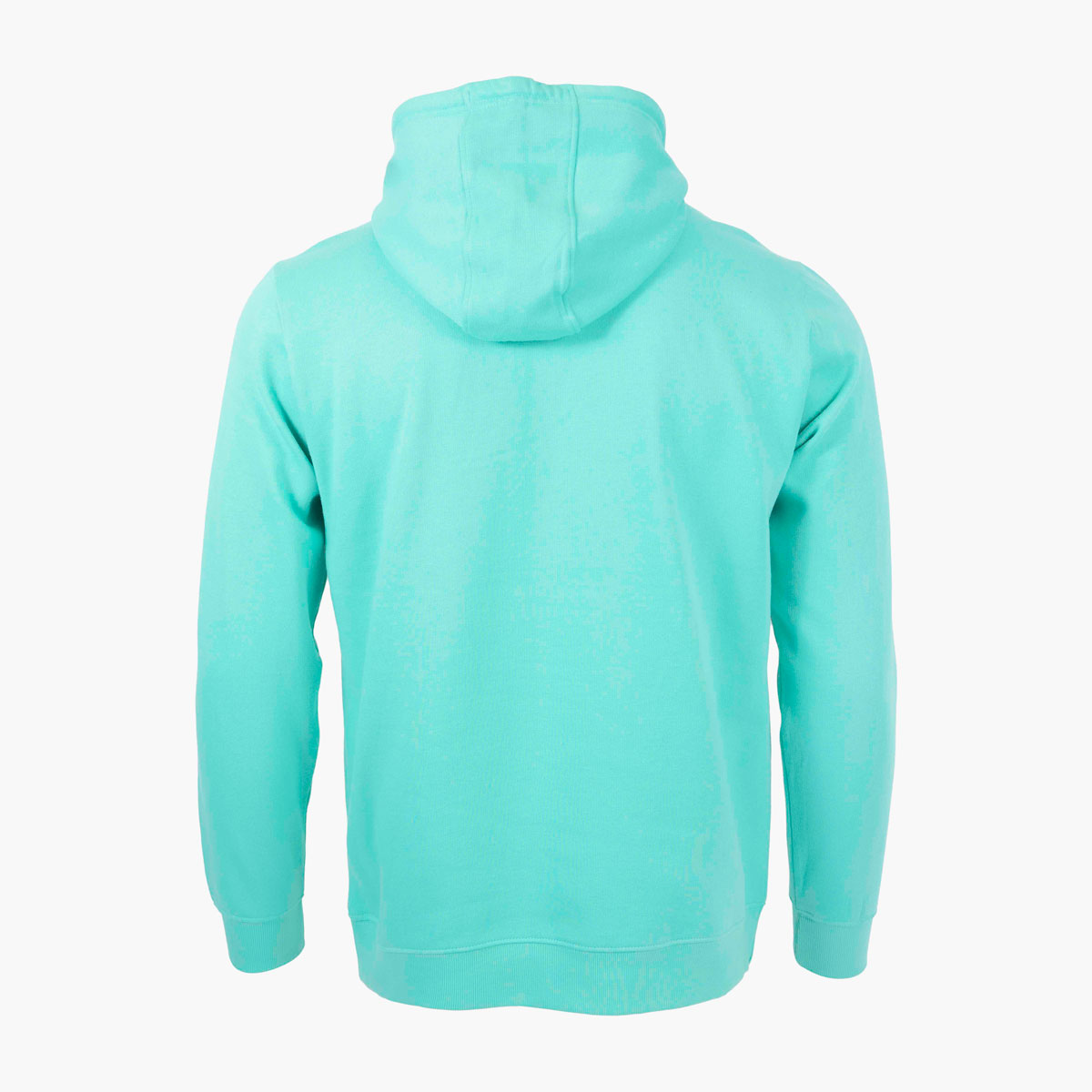 Adult Fit Pop of Color Fleece Hoodie in Teal image number 3
