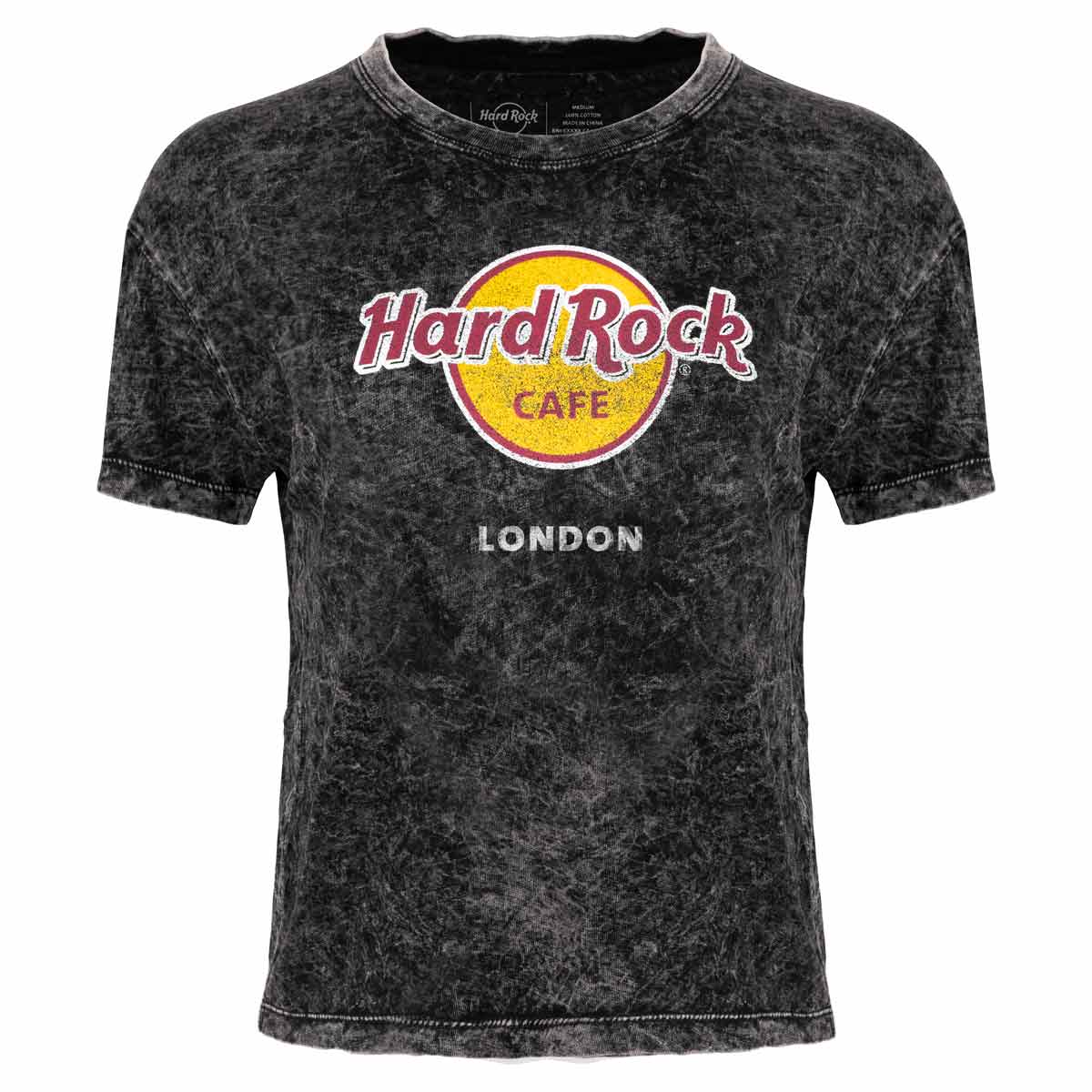 Women's Classic Logo Mineral Wash Crop image number 1