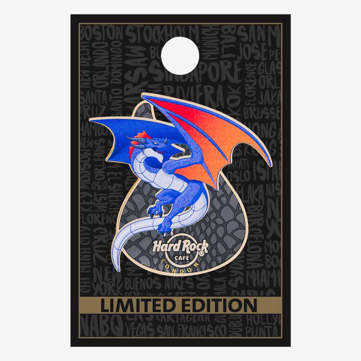 Limited Edition 2024 Dragon Guitar Pin image number 2