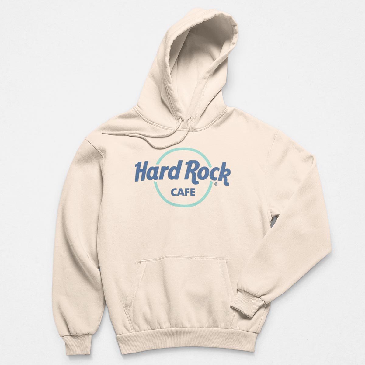 Uni HR Puff Logo Hoodie- Tan image number 1