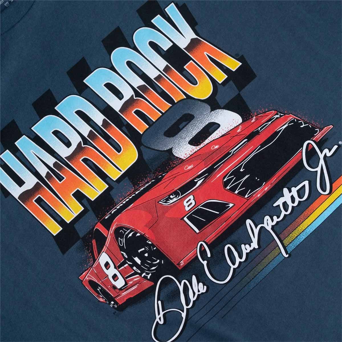 Dale Earnhardt Jr. Chrome Tee in Indigo image number 2