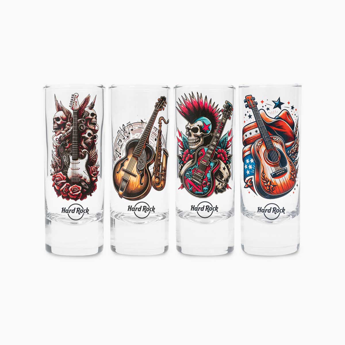 Limited Edition 4 Pack Rock Cordial Shooter Set image number 1