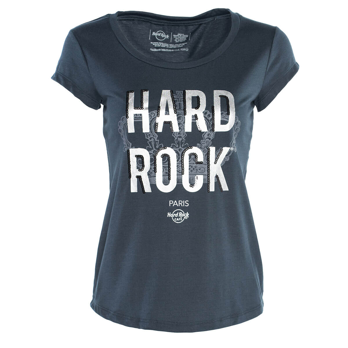 Women's Couture Sequined Crown Tee image number 1
