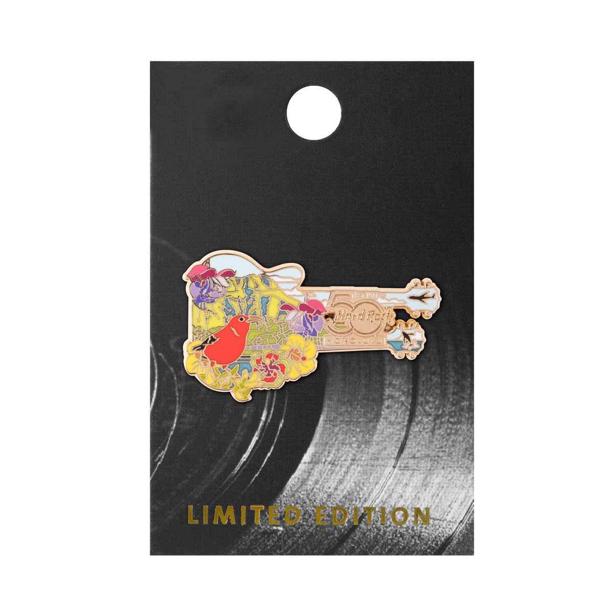 50th Anniversary Core Honolulu Diamond Head Pin image number 1