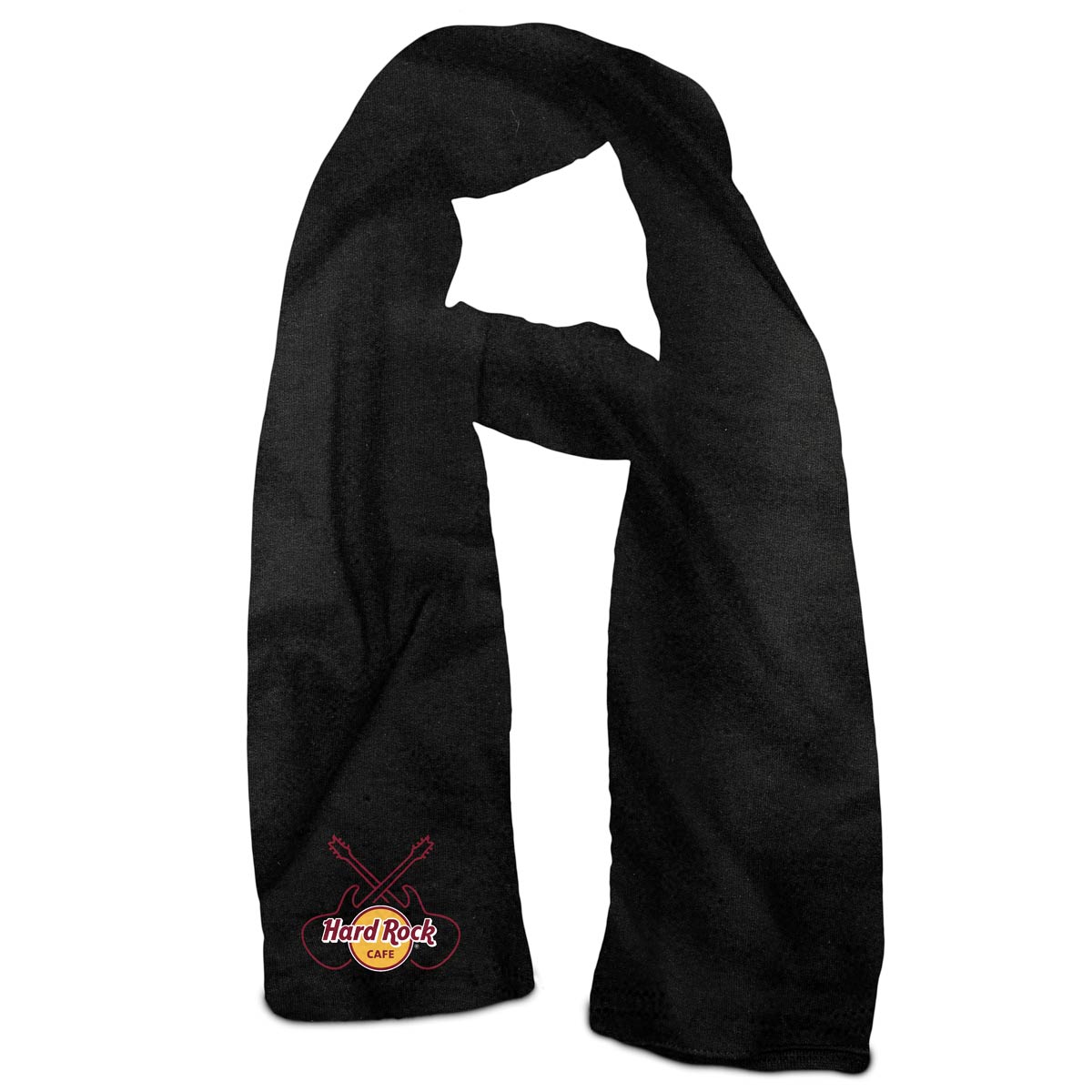 Crossed Guitars Knit Scarf image number 1