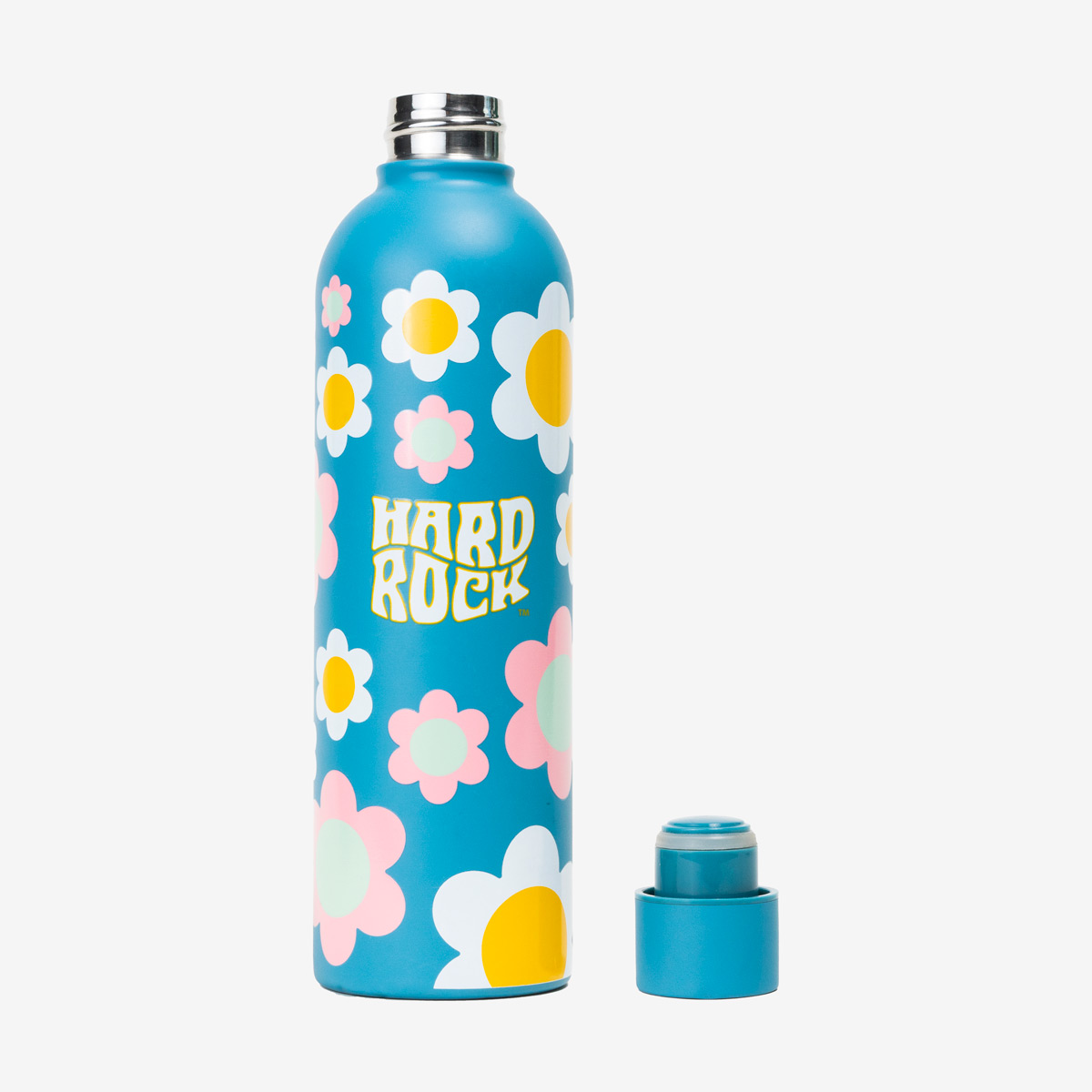 Music Festival Flower Power Water Bottle in Blue image number 4