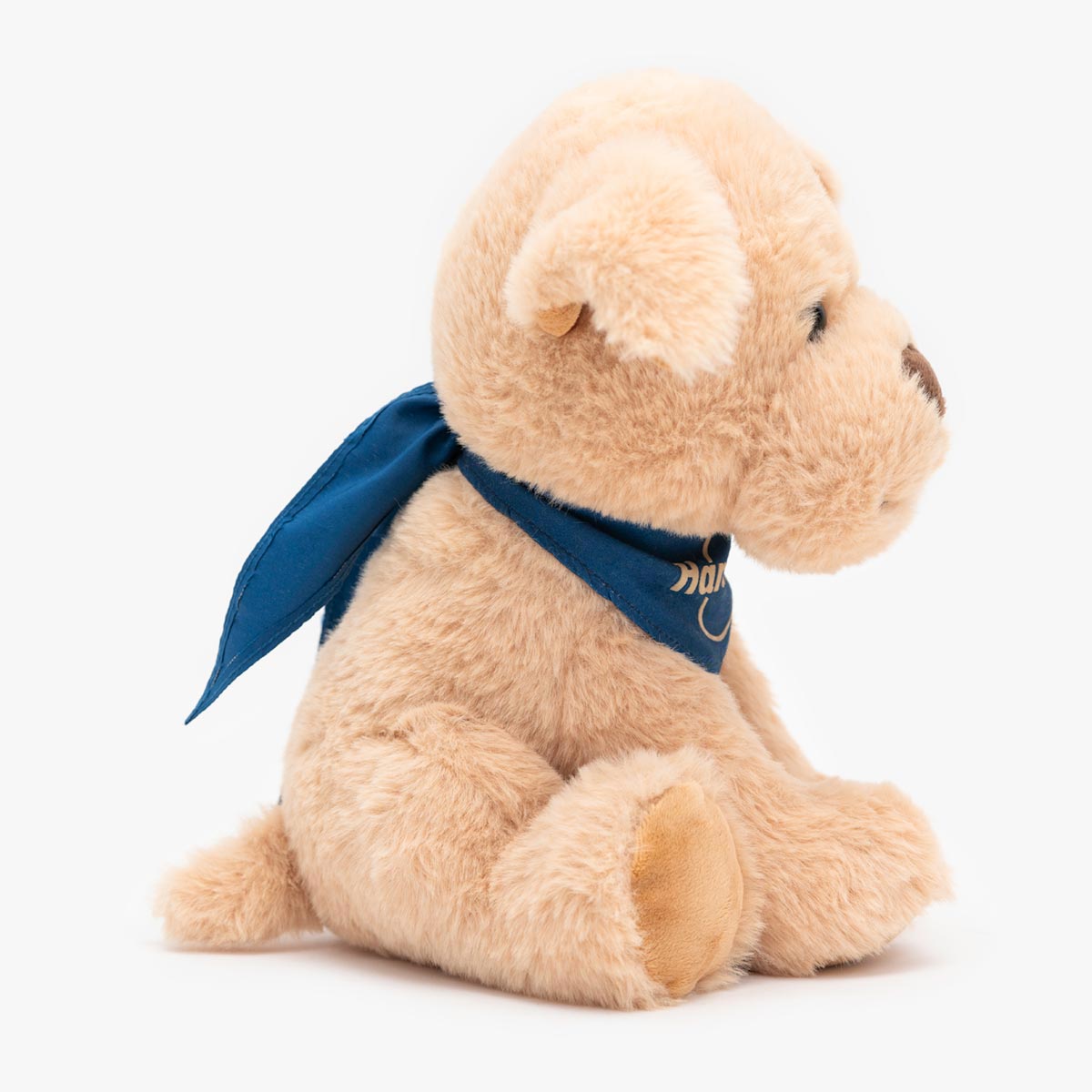 Hard Rock Plush Golden Dog with Navy Bandana image number 4