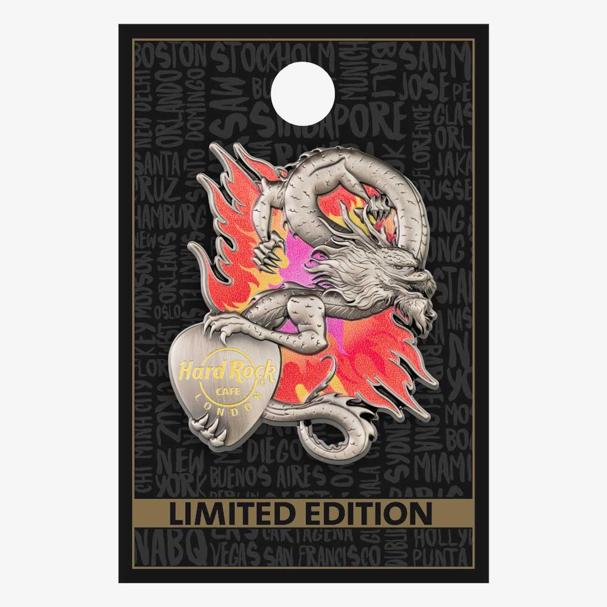 3D Asia Dragon Pin image number 2