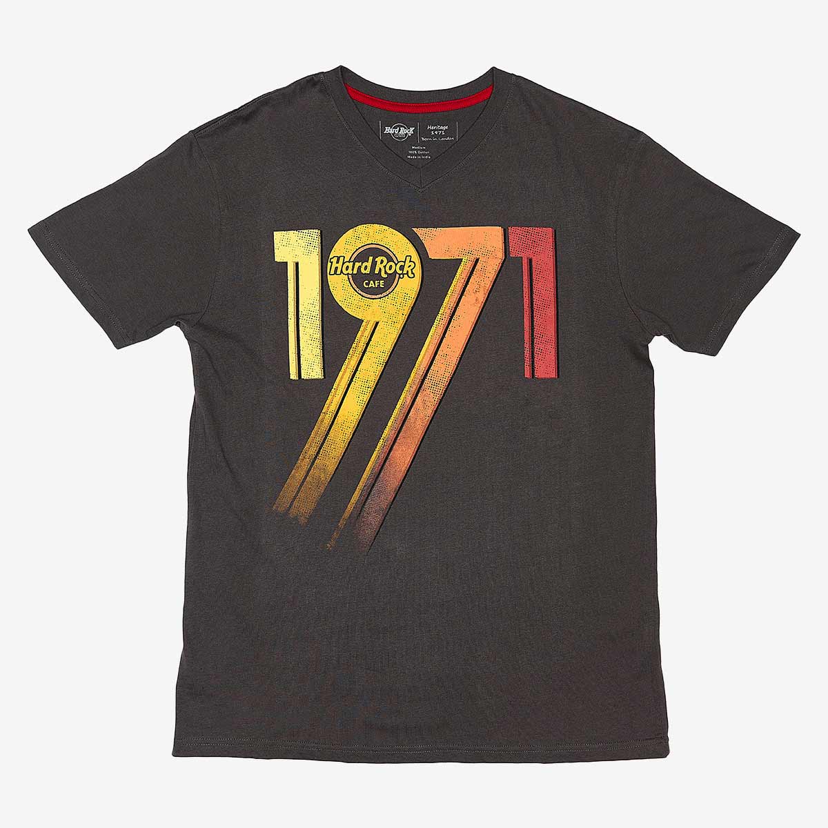 Men's Heritage 1971 Logo V-Neck Tee image number 3
