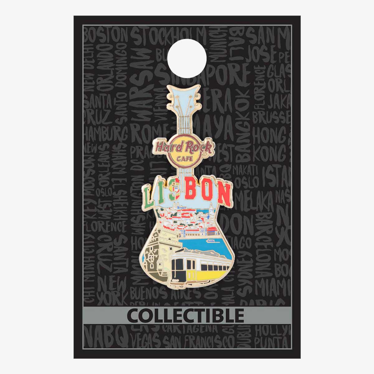 Guitar V20 City Tee Pin image number 2
