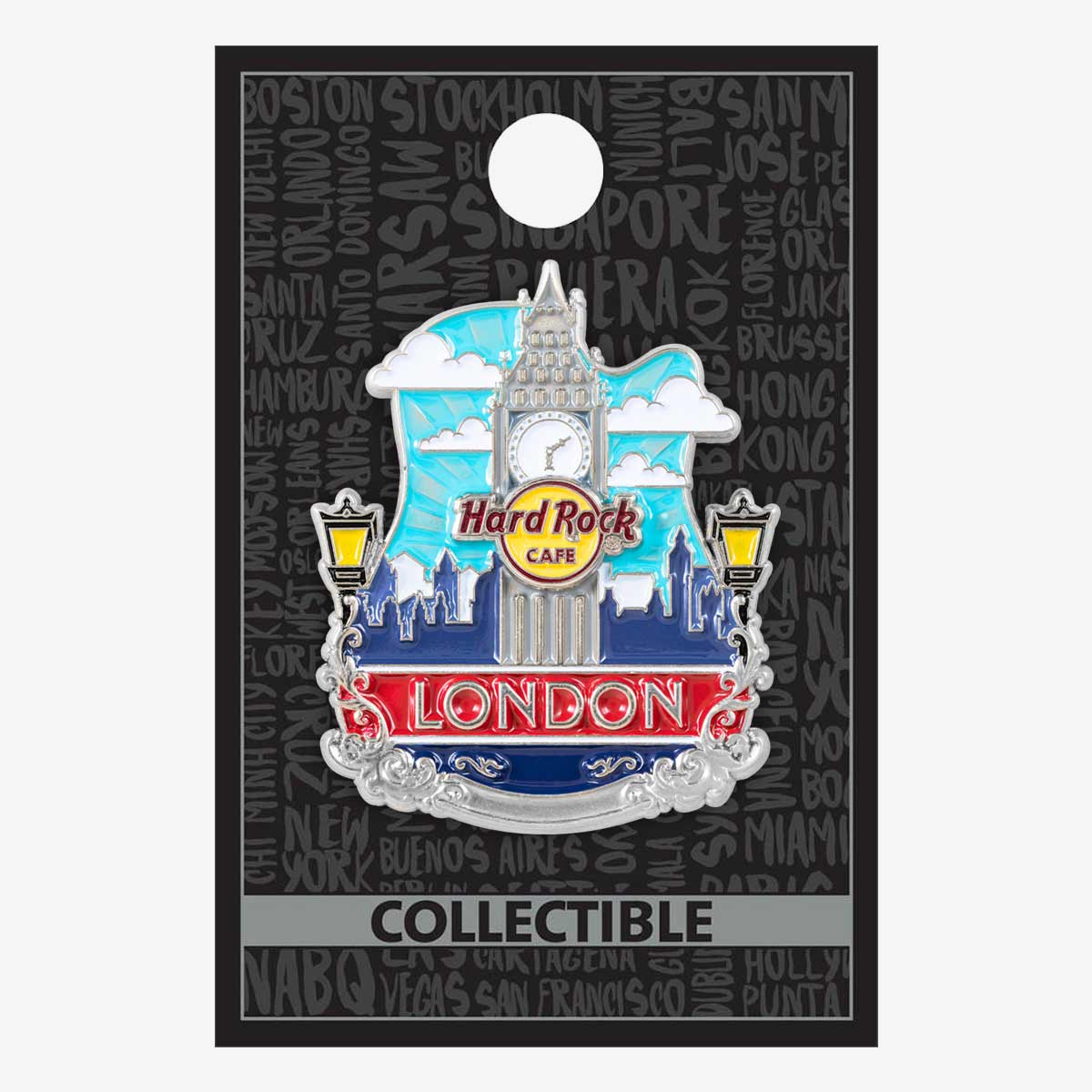 Collectible 3D Core City Guitar Pin image number 2