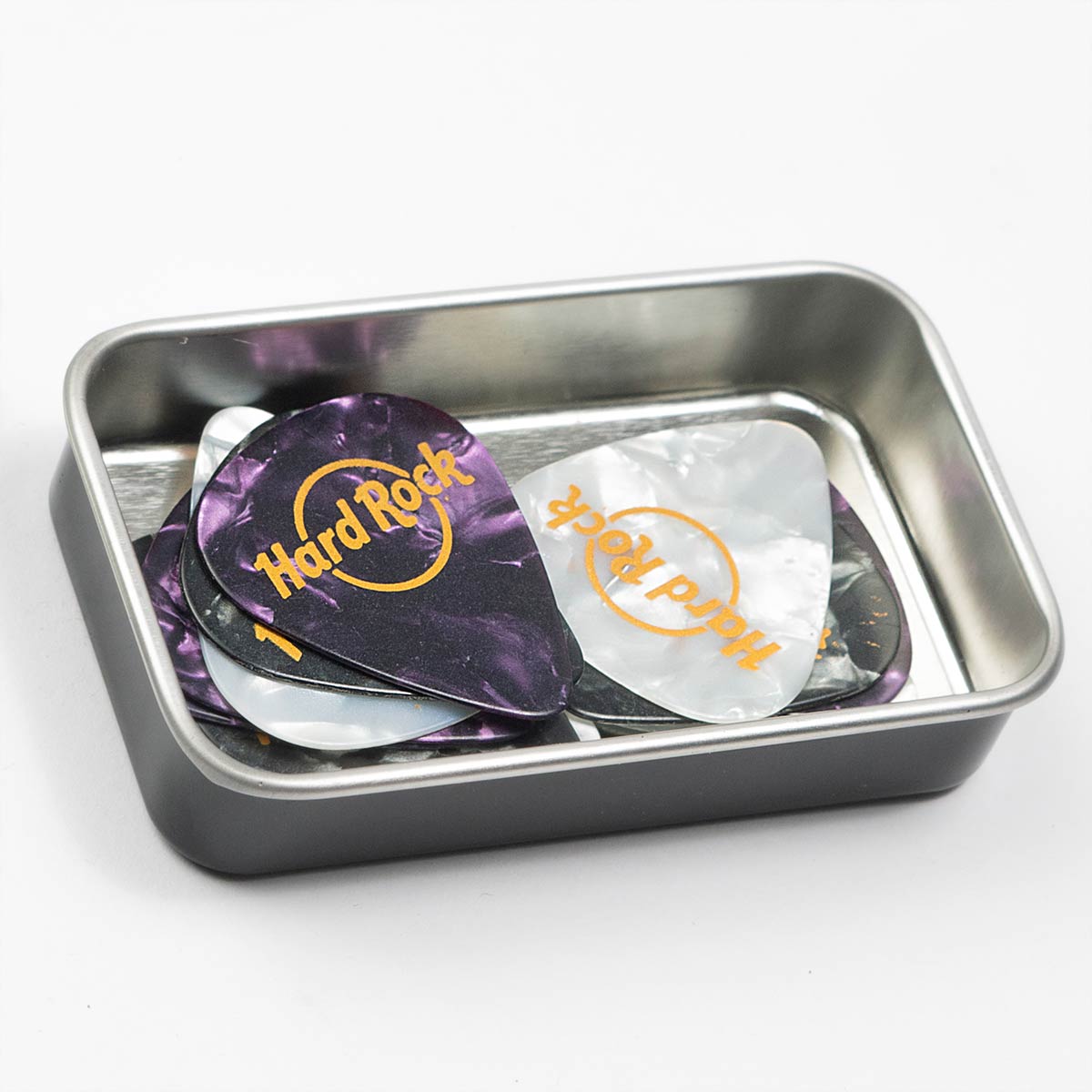 Fender x Hard Rock 12pk Guitar Pick Tin Case image number 7