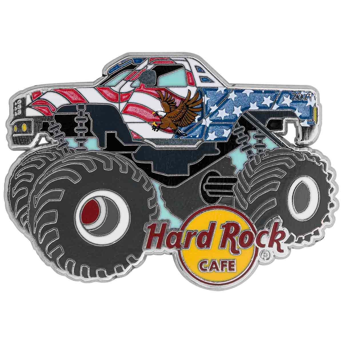 Monster Truck Series Patriotic Pin image number 2
