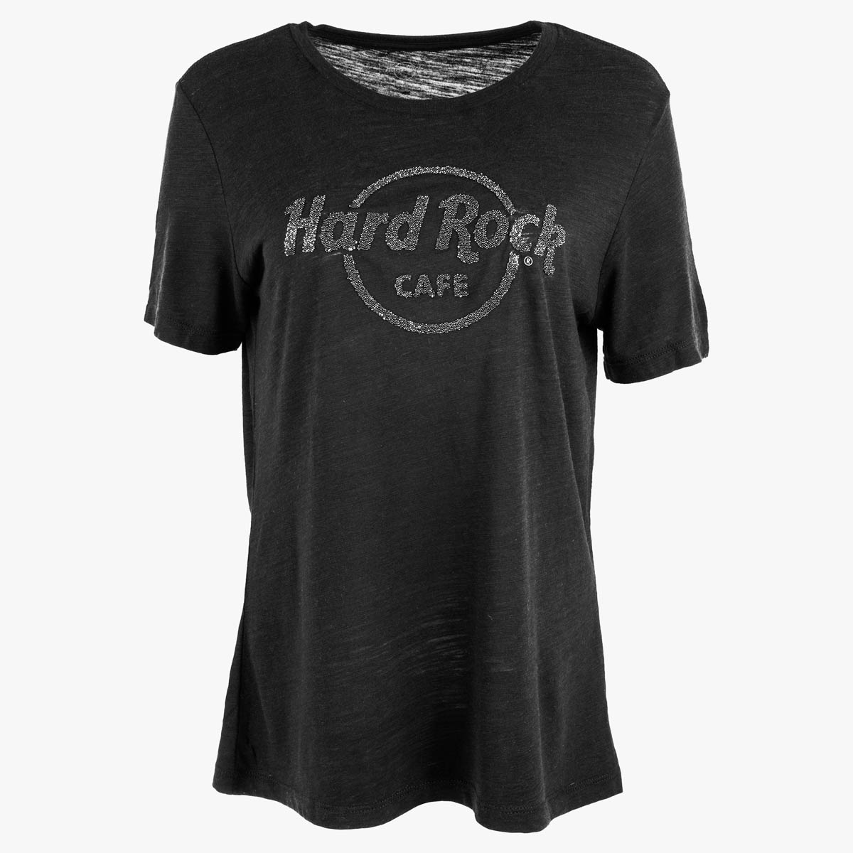 Ladies Fit Metallic Caviar Beads Logo Tee image number 2