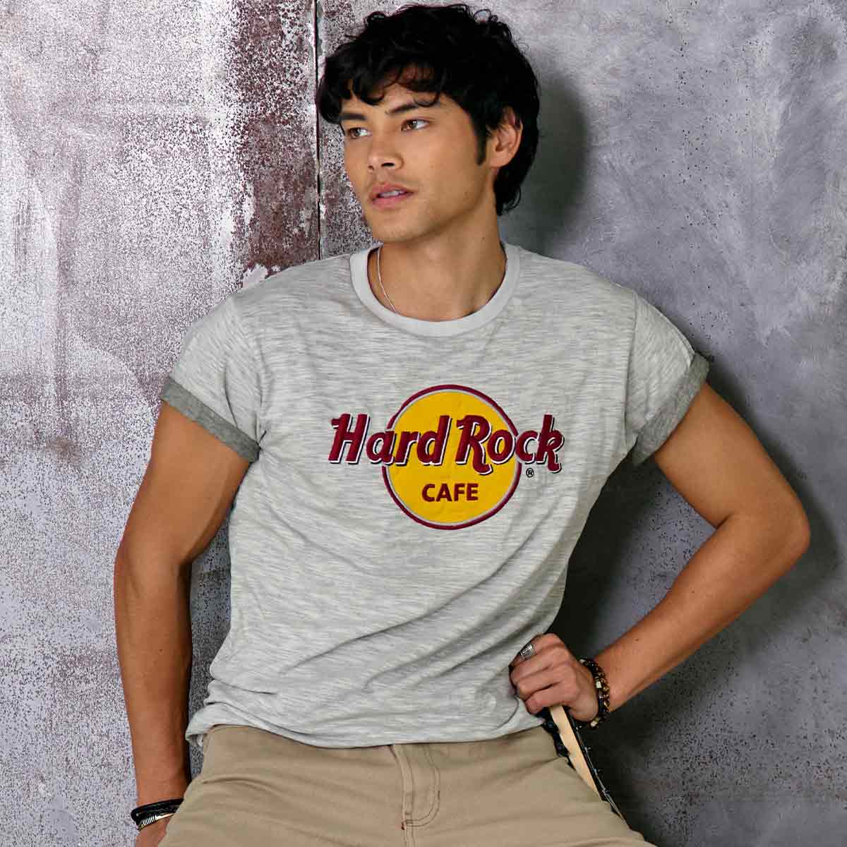 Adult Fit Elevated Classic Logo Tee in Grey image number 1