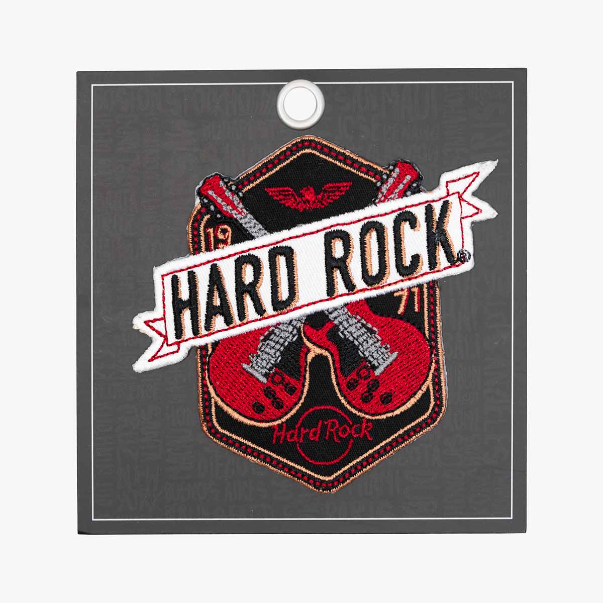 Crossed Guitars Shield Patch image number 4