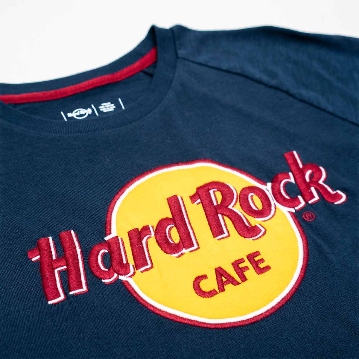 Elevated Classic Logo Longsleeve Raglan Tee in Navy image number 2