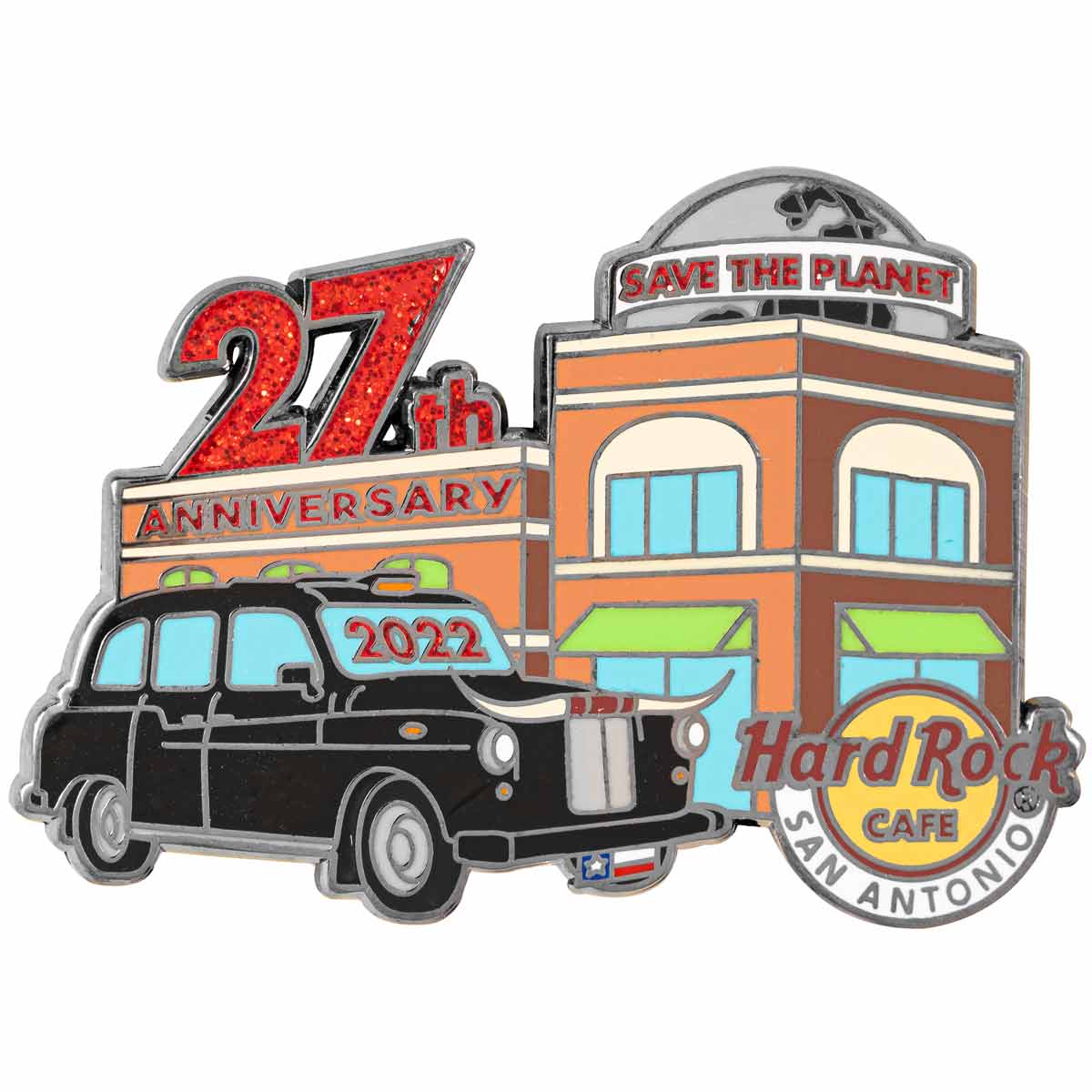 San Antonio 27th Anniversary Prototoype Pin image number 2