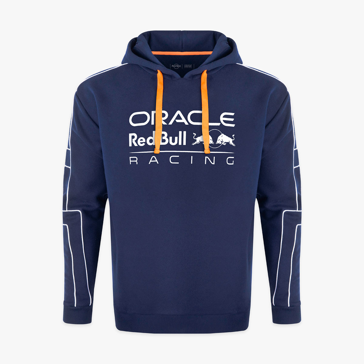 Oracle Red Bull Racing Hoodie in Navy with White Piping image number 1