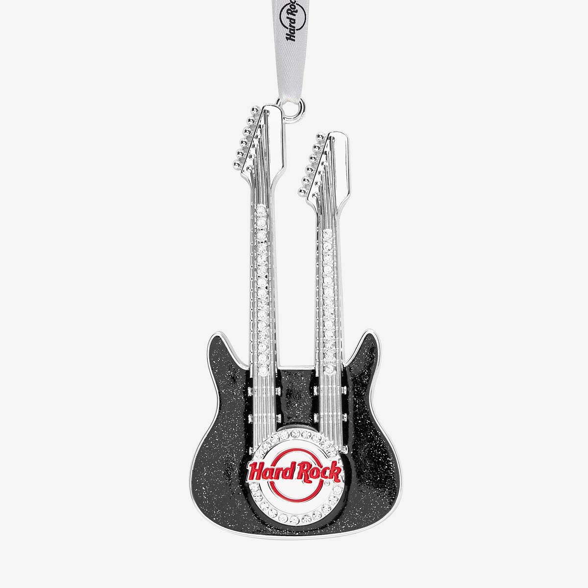 Guitar Ornament Silver Plated image number 2