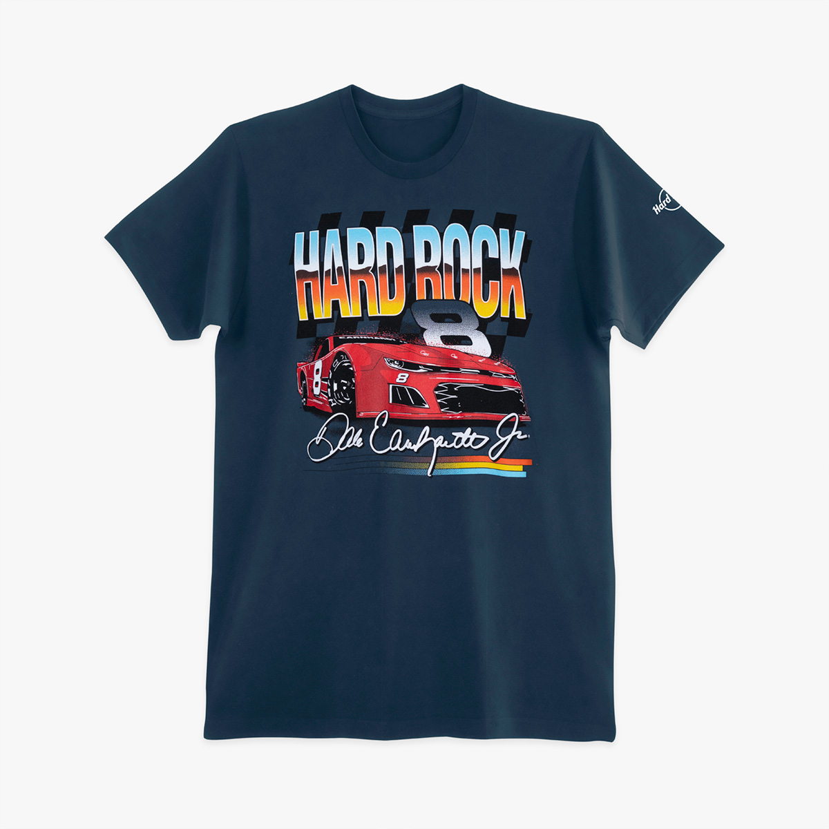 Dale Earnhardt Jr. Chrome Tee in Indigo image number 1